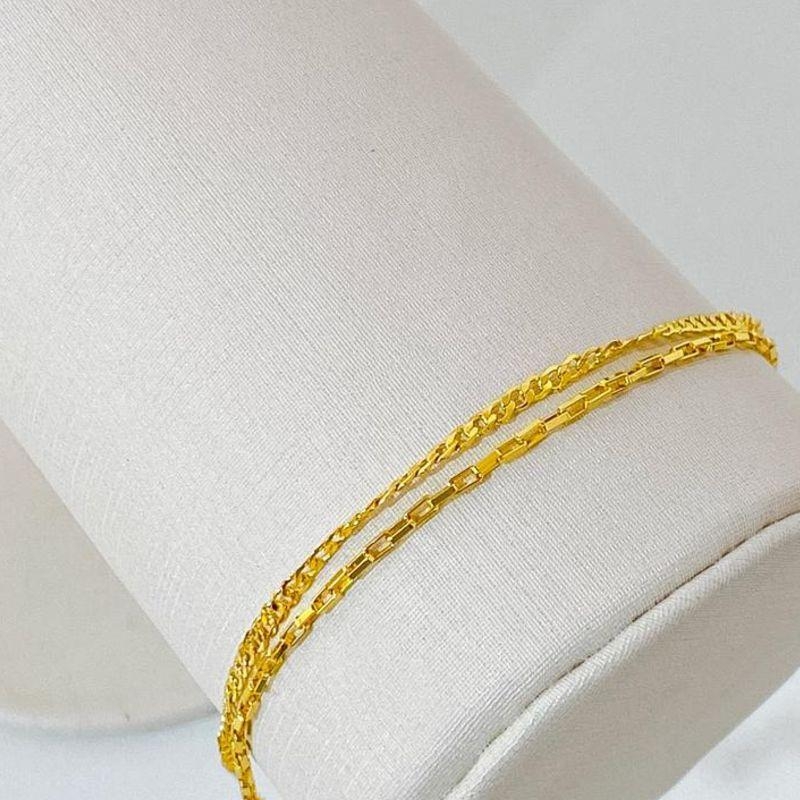 PULSEIRA DUPLA GRUMET / TIJOLINHO