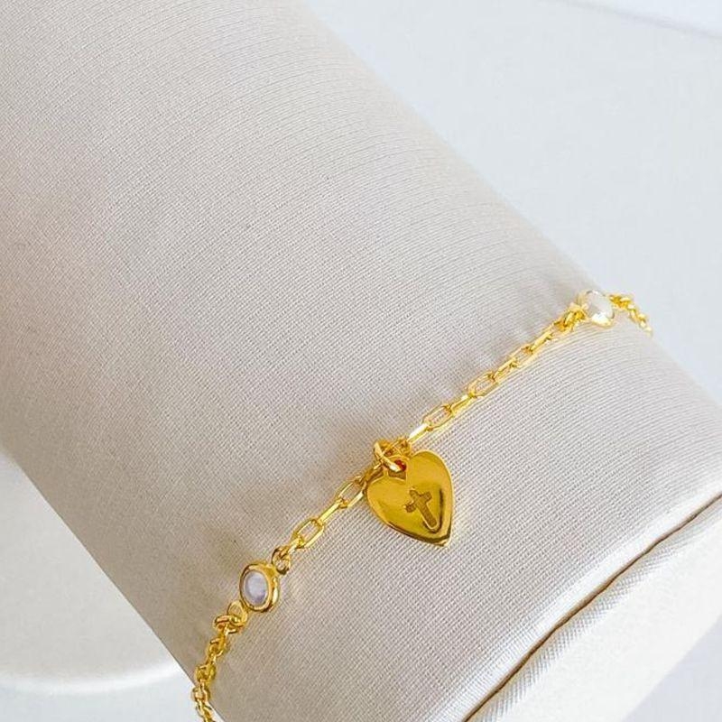 PULSEIRA CRUZ E PEROLA