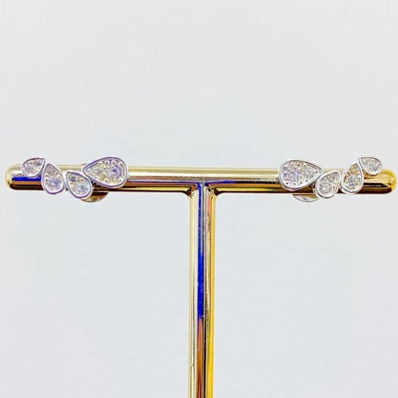 BRINCO EARCUFF GOTAS CRAVEJADAS