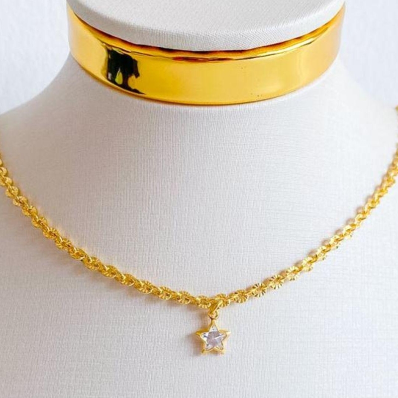 CHOCKER ELOS COM ESTRELA