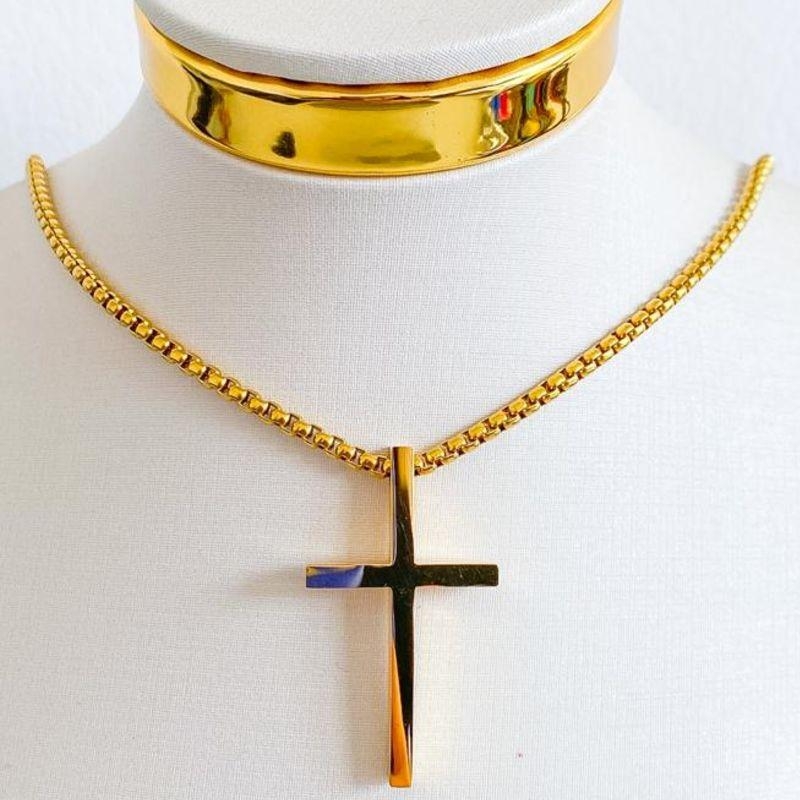 CORRENTE MASCULINA CRUZ