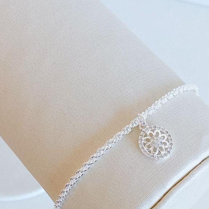 PULSEIRA CORDÃO BAIANO PING. FLOR