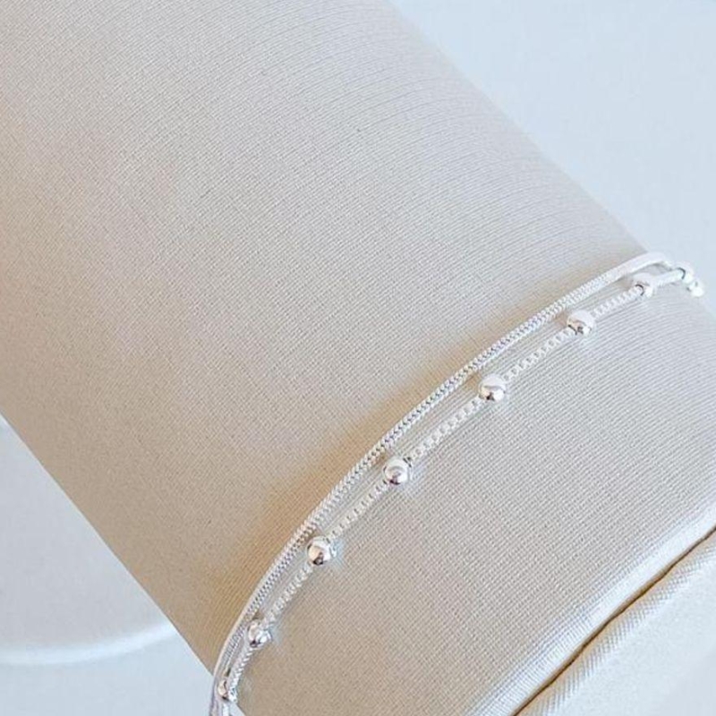 PULSEIRA DUPLA BOLINHA / VENEZIANA