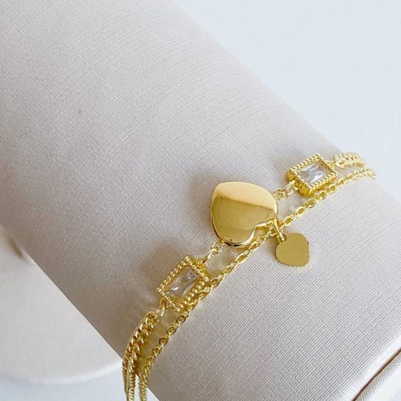 PULSEIRA DUPLA CORAÇÃO