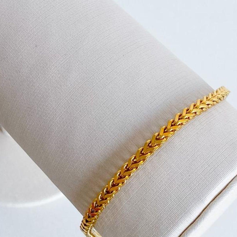 PULSEIRA MASCULINA ENTRELAÇADA STEEL