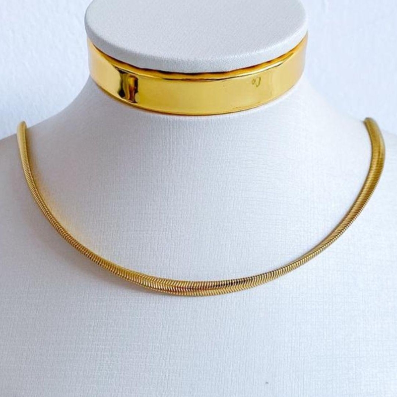 COLAR SALAMANDRA STEEL