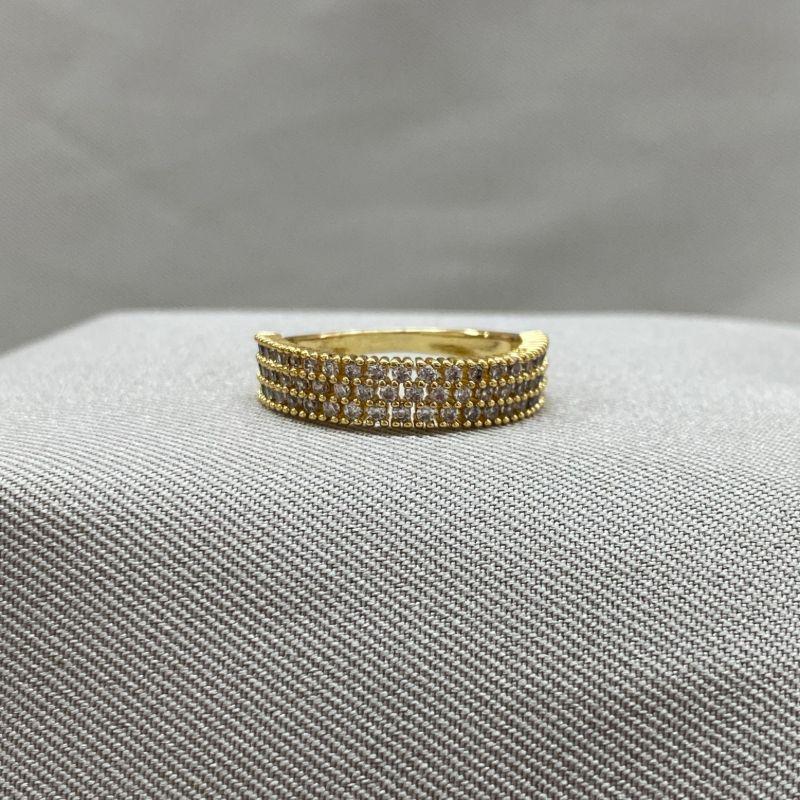 ANEL 3 FILAS CRAVEJADAS