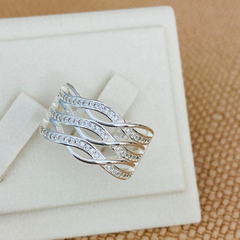 ANEL 3 FILAS LISAS E CRAVEJADAS