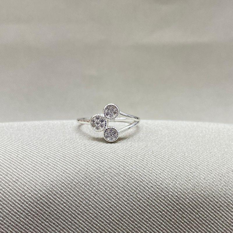 ANEL 3 PONTOS CRAVEJADOS