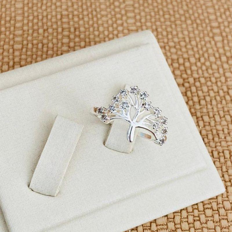 ANEL ARVORE DA VIDA ZIRCONIA