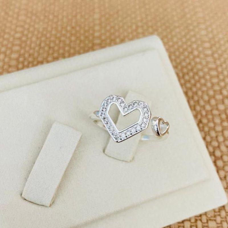 ANEL COM 2 CORAÇÕES