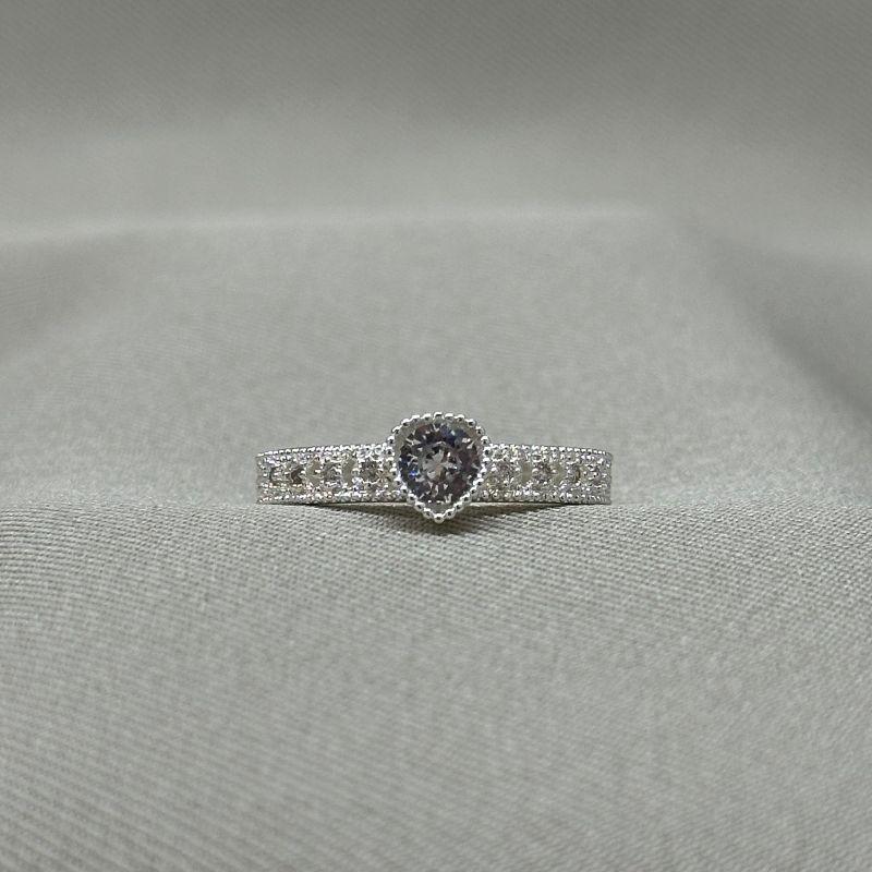 ANEL CORAÇÃO ZIRCONIA