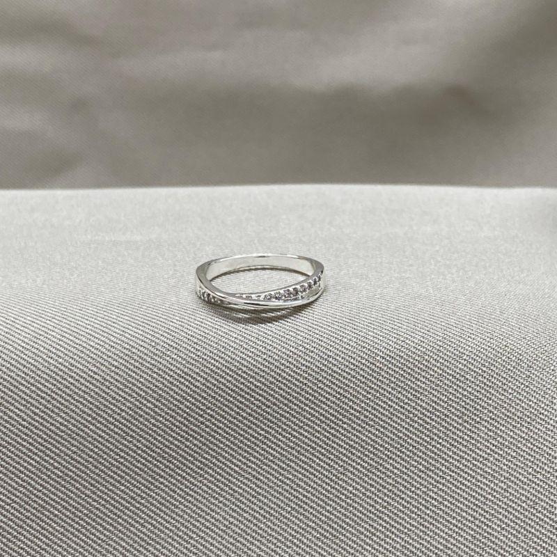 ANEL DUPLO X LISO E CRAVEJADO