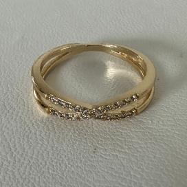 ANEL EM X COM MICROZIRCONIAS