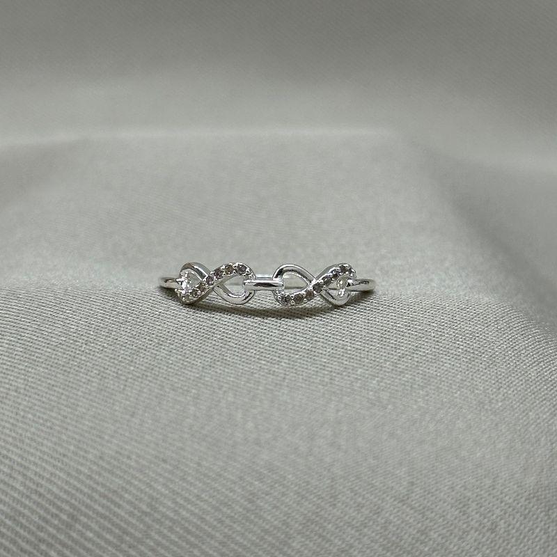 ANEL INFINITO CRAVEJADO