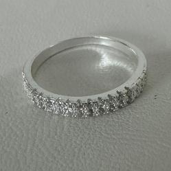 ANEL MEIA DUPLA MICROZIRCONIA