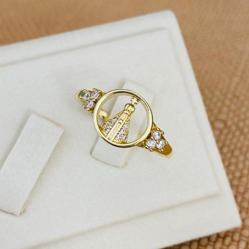 ANEL N.S APARECIDA COM ZIRCONIAS