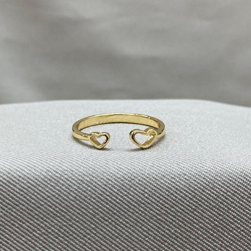 ANEL REGULAVEL CORAÇÃO NA PONTA