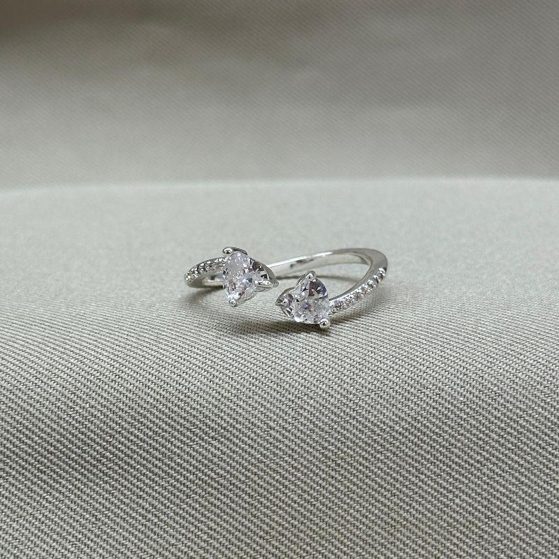 ANEL REGULAVEL CORAÇÃO ZIRCONIA