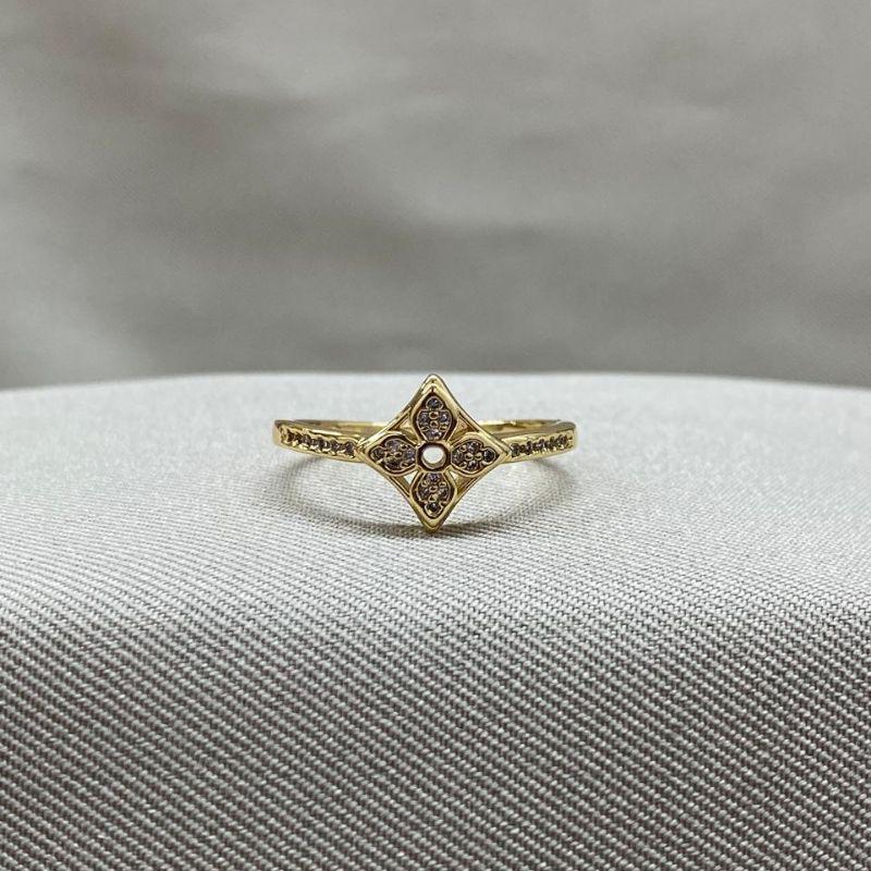 ANEL TREVO CRAVEJADO