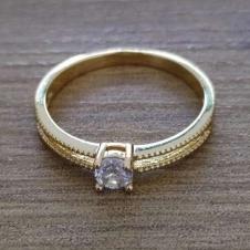 ANEL ZIRCONIA LINHA FINA