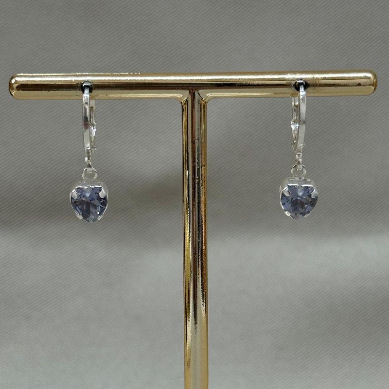 ARTICULADO COM CORAÇÃO EM ZIRCONIA TANZANITE 6MM GALERIA