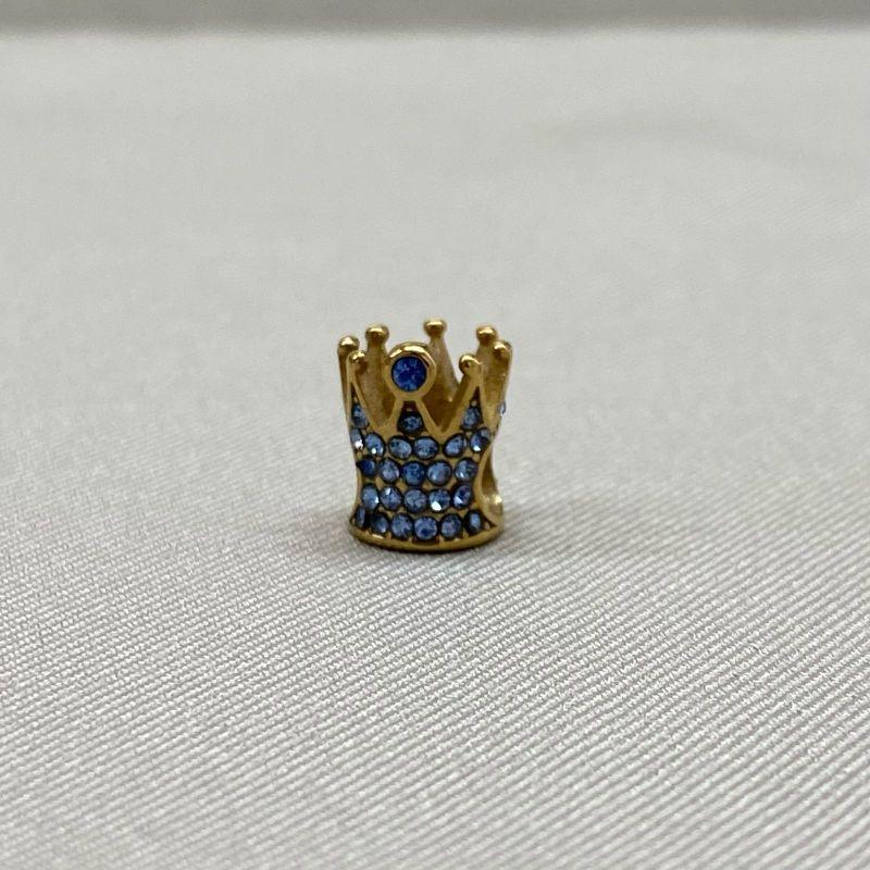 BERLOQUE COROA CRAVEJADA AZUL