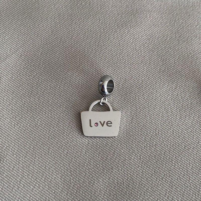BERLOQUE PENDURICALHO DE BOLSA LOVE