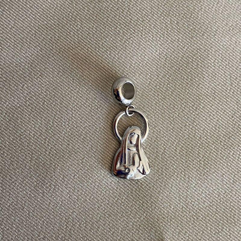 BERLOQUE PENDURICALHO NOSSA SENHORA DO CARMO STEEL