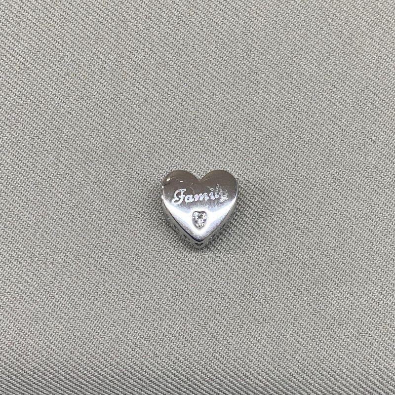 BERLOQUE SEPARADOR DE CORAÇÃO COM ESCRITO FAMILY