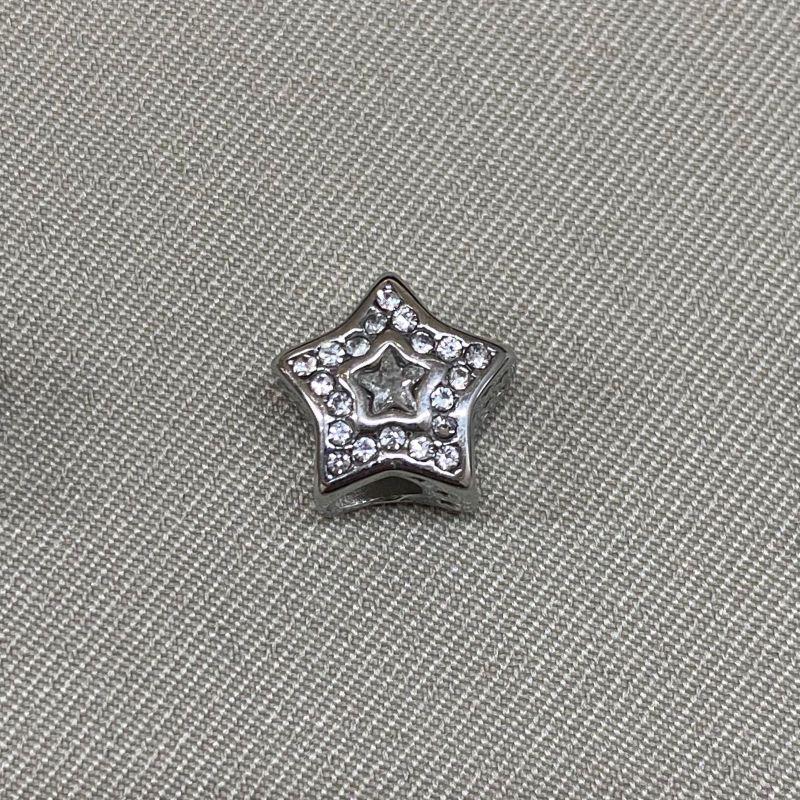 BERLOQUE SEPARADOR ESTRELA CRAVEJADA CRISTAL