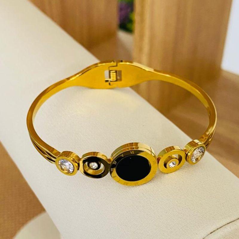 BRACELETE ALGARISMOS ROMANOS ZIRCONIAS