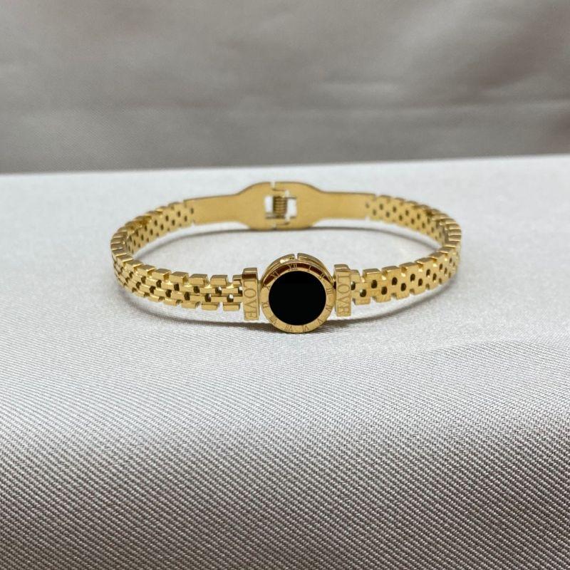 BRACELETE COM ALGARISMO/LOVE STEEL