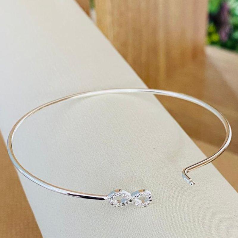 BRACELETE INFINITO CRAVEJADO