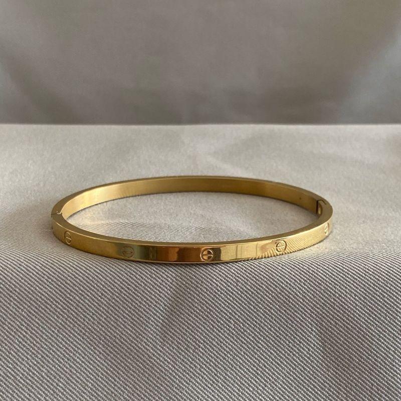 BRACELETE INSPIRAÇÃO CARTIER STEEL