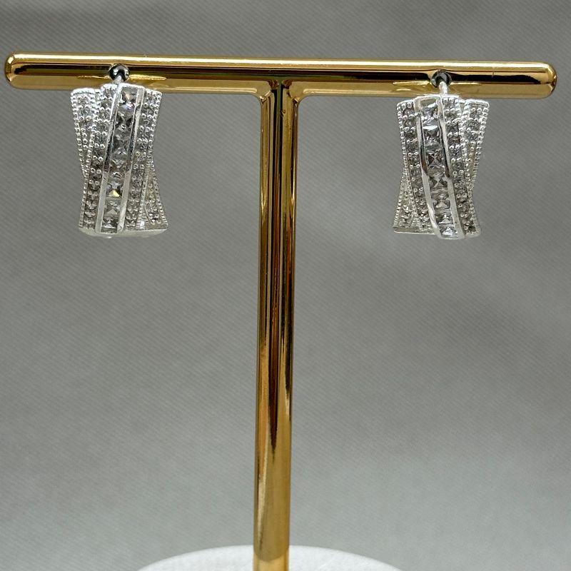 BRINCO ARGOLA 4 FILAS CRAVEJADAS