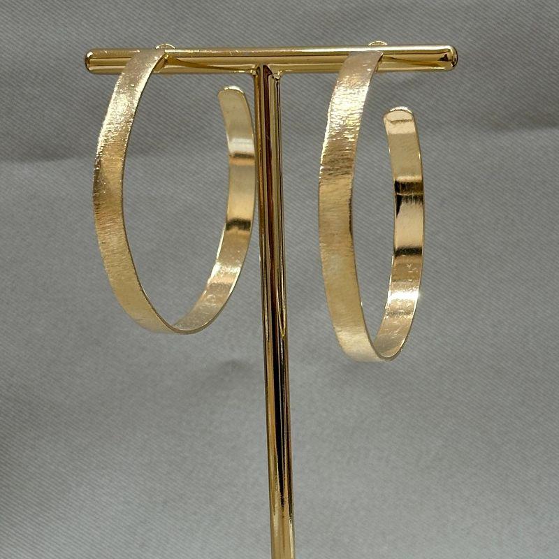 BRINCO ARGOLA CHAPA GROSSA C/LIXA