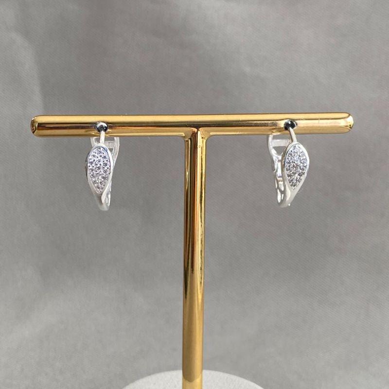 BRINCO ARGOLA COM ZIRCONIA