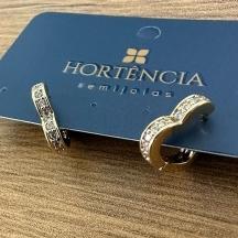 BRINCO ARGOLA CORACÃO EM ZIRCONIAS/M 