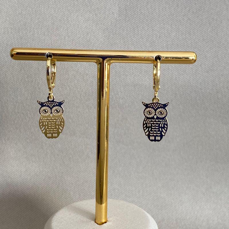 BRINCO ARGOLA CORUJA