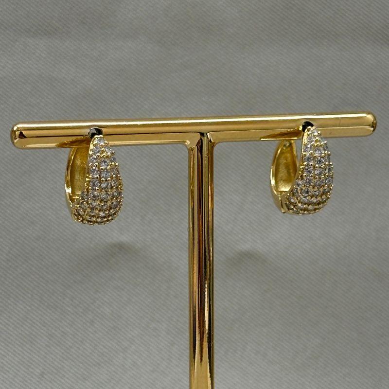 BRINCO ARGOLA CRAVEJADA