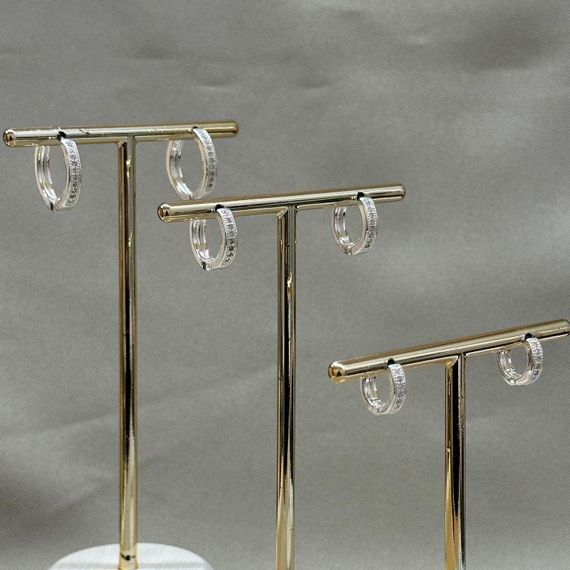 BRINCO ARGOLA CRAVEJADA