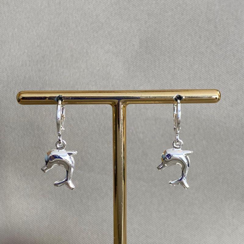 BRINCO ARGOLA GOLFINHO