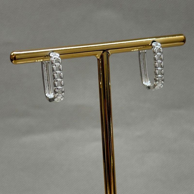 BRINCO ARGOLA QUADRADA