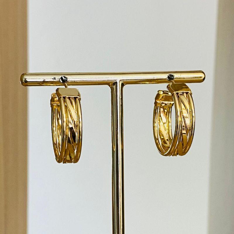 BRINCO ARGOLA TRABALHADA M