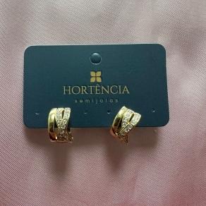 BRINCO ARGOLA X COM ZIRCONIAS