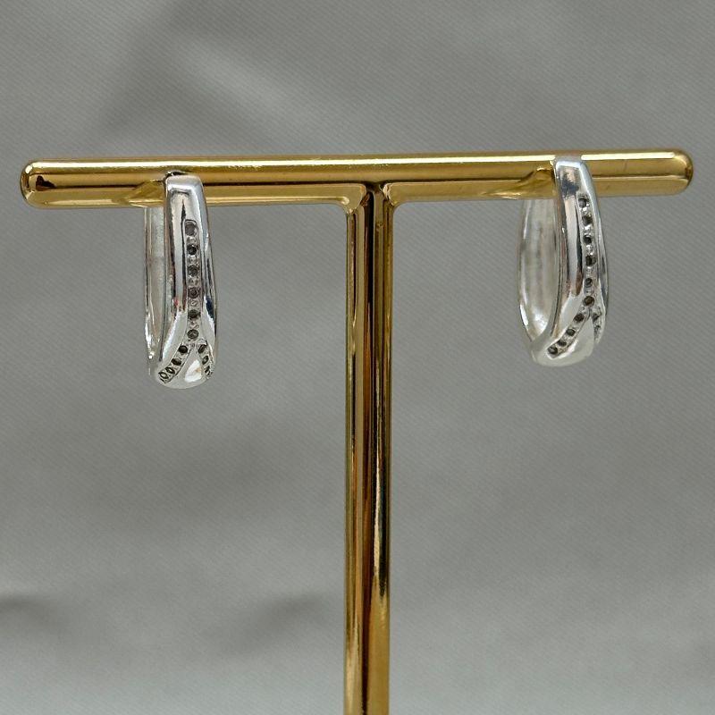 BRINCO ARGOLA ZIRCONIA