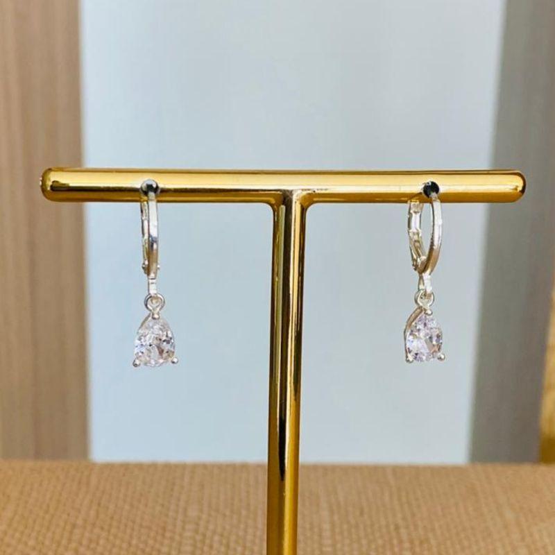 BRINCO ARGOLINHA ARTICULAVEL ROSA