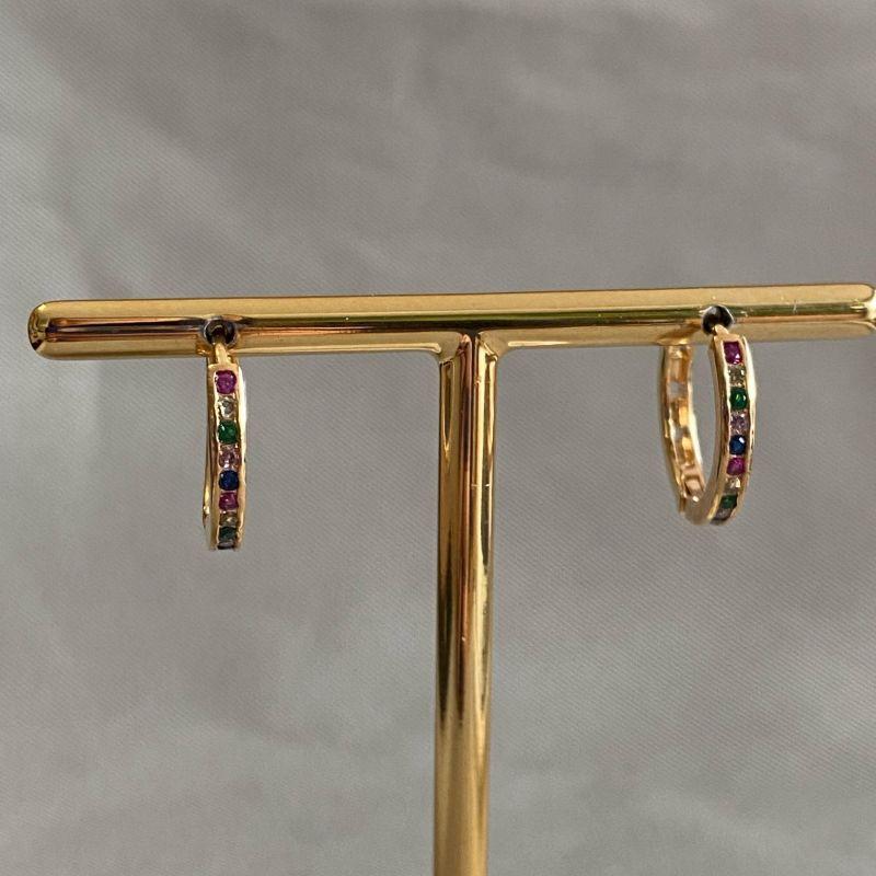 BRINCO ARGOLINHA COLORIDA