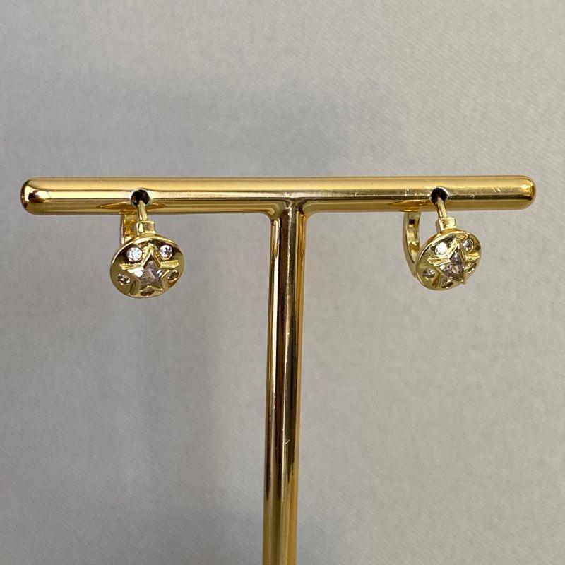 BRINCO ARGOLINHA COM ESTRELA